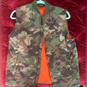 Army fatigue Polo Vest